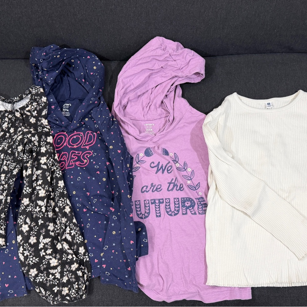 Girls bundle 7-8 size from Carter, old navy, Uniqlo